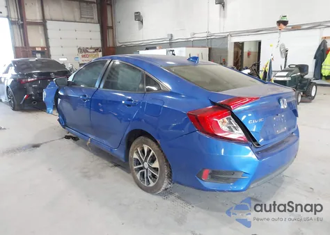 2017 Honda Civic Ex из США, поврежденный, VIN 2HGFC2F79HH528758